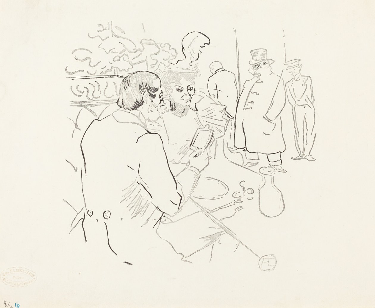 Snobismus, 1895. od Henri de Toulouse Lautrec