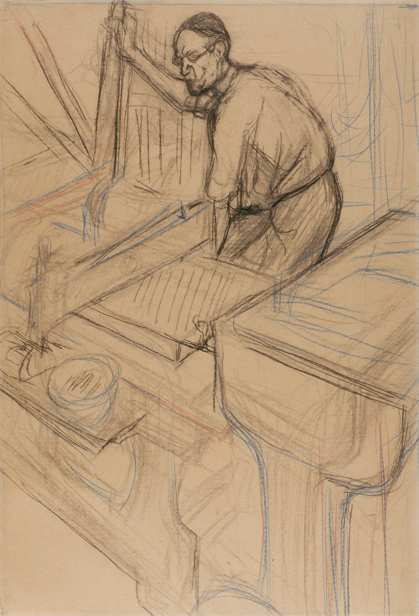 Studie, kolem roku 1893 od Henri de Toulouse Lautrec