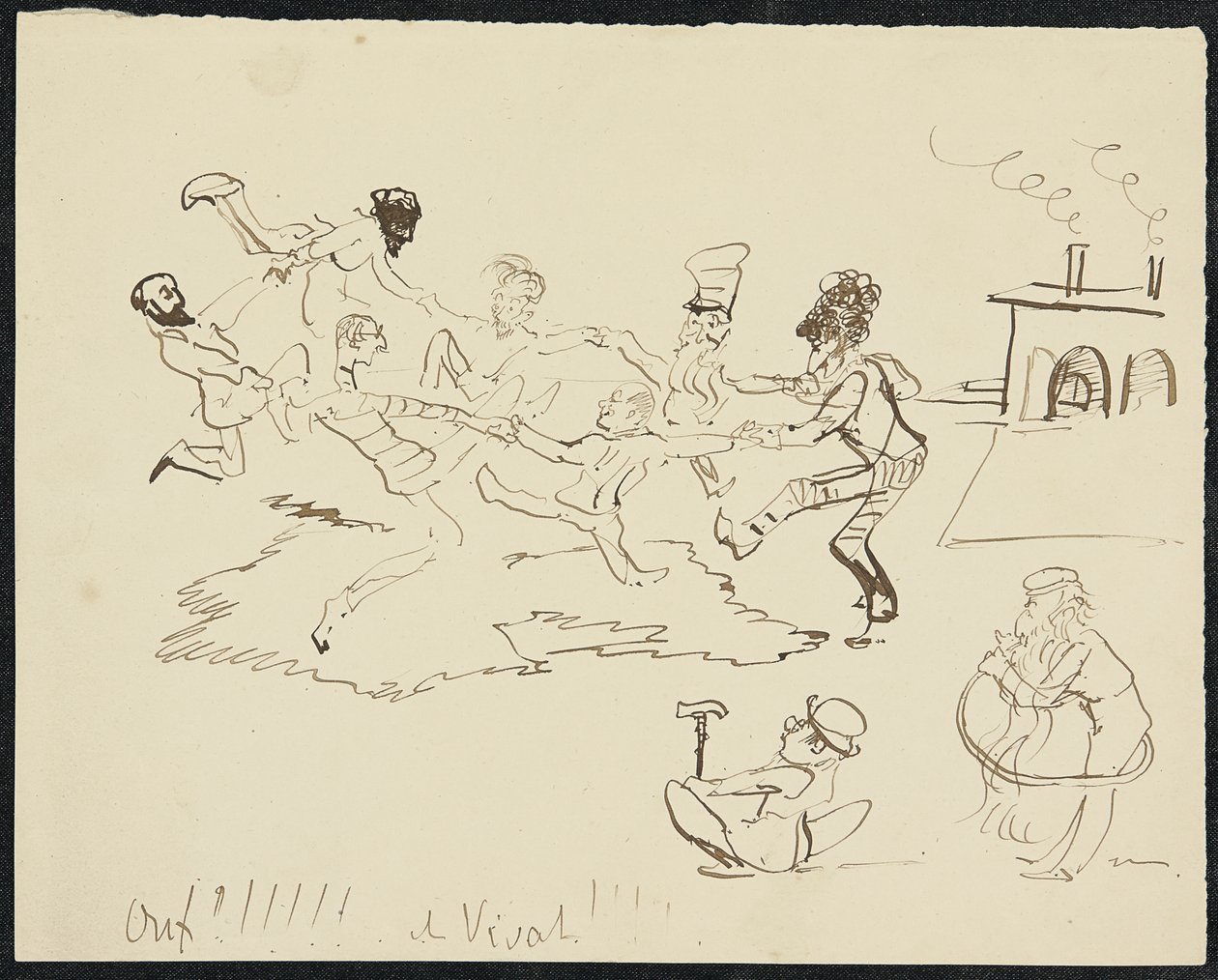 Ponoření, 1881 od Henri de Toulouse Lautrec