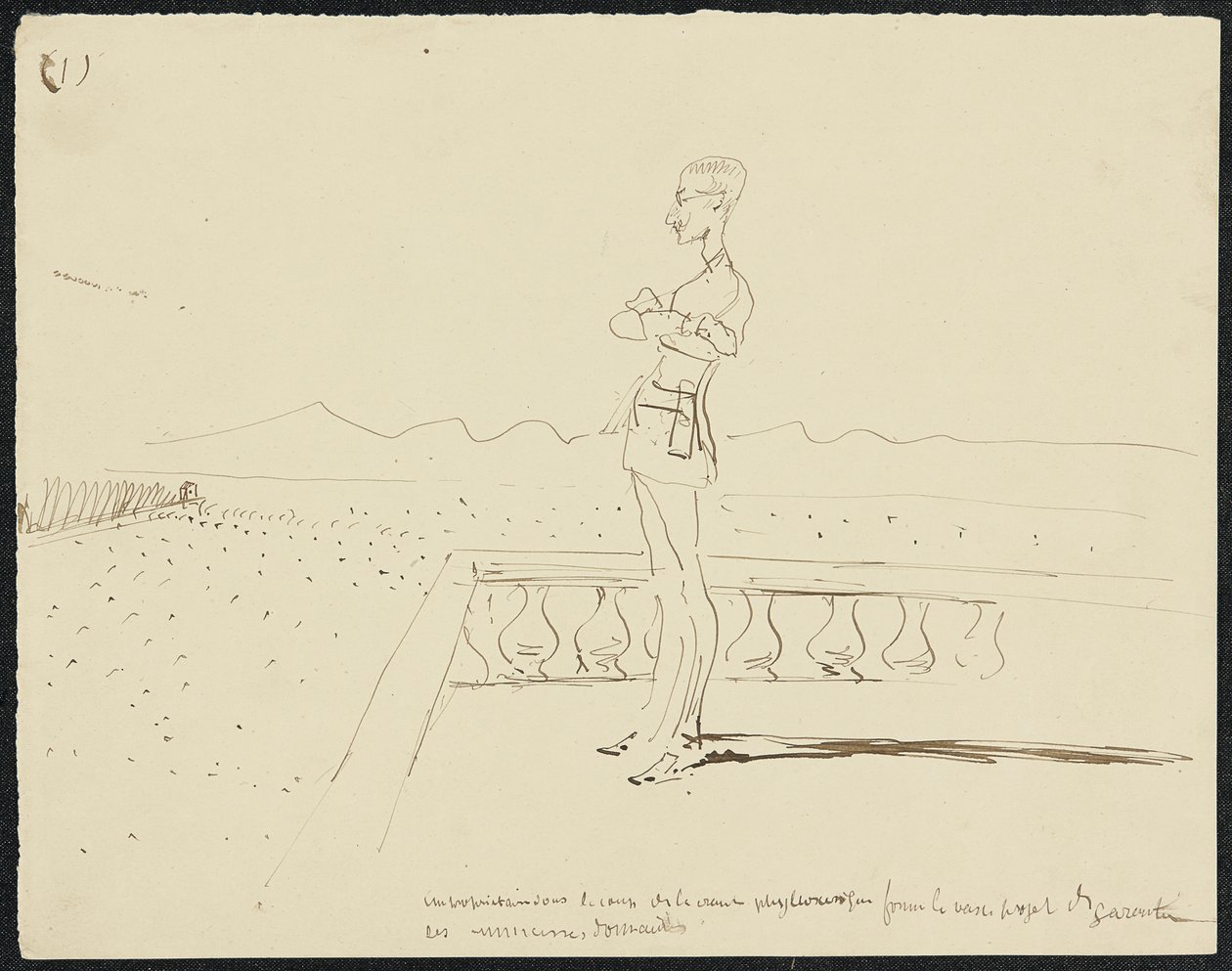 Ponoření, 1881 od Henri de Toulouse Lautrec