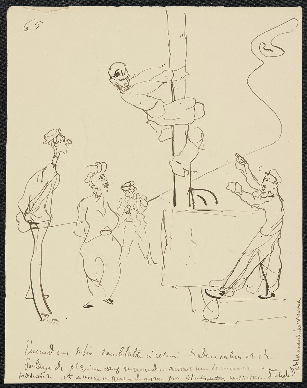 Ponoření, 1881 od Henri de Toulouse Lautrec