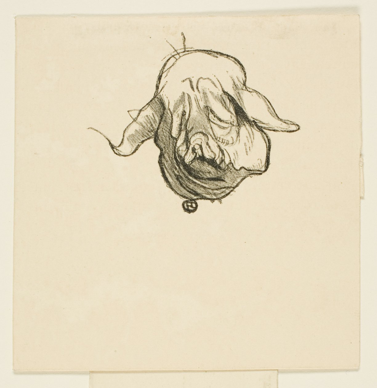 Koncovka z Na úpatí Sinaje od Henri de Toulouse Lautrec