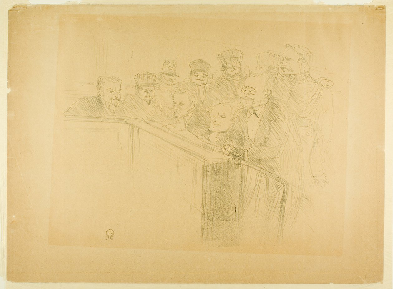 The Arton Trial (první deska) od Henri de Toulouse Lautrec
