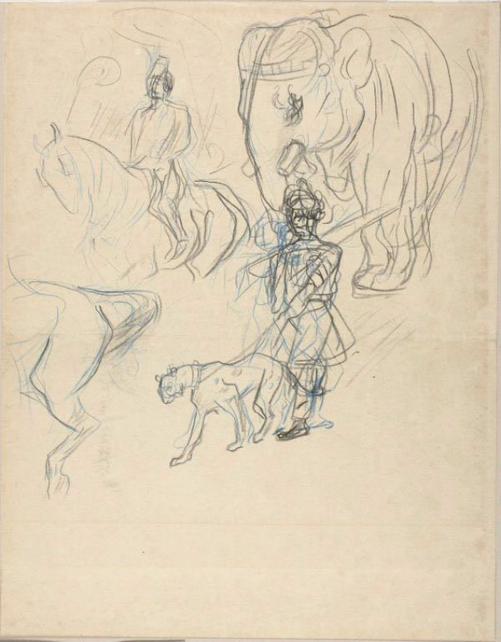 Cortege z Rajah od Henri de Toulouse Lautrec