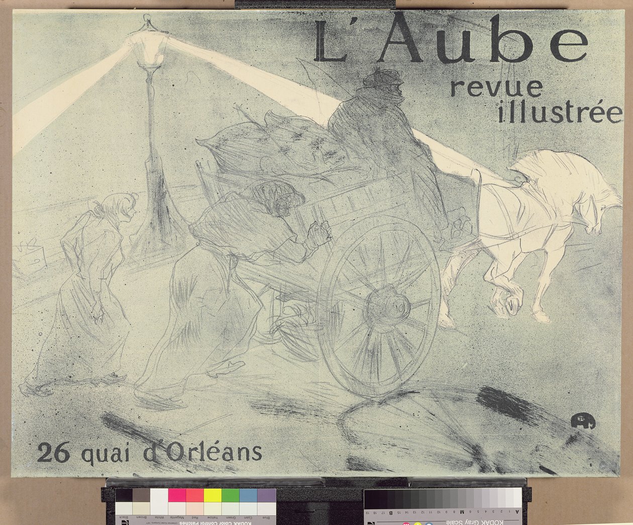Úsvit, 1896 od Henri de Toulouse Lautrec