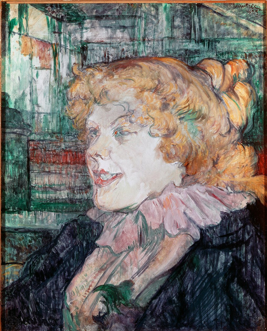 Anglická hvězda v Le Havru (slečna Doly). Henri de Toulouse-Lautrec (Toulouse Lautrec od Henri de Toulouse Lautrec