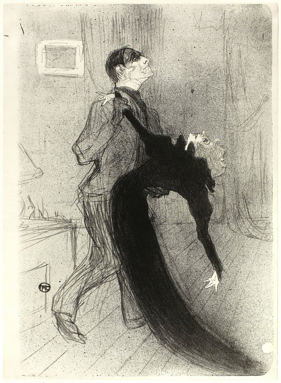 záchvat mdloby od Henri de Toulouse Lautrec