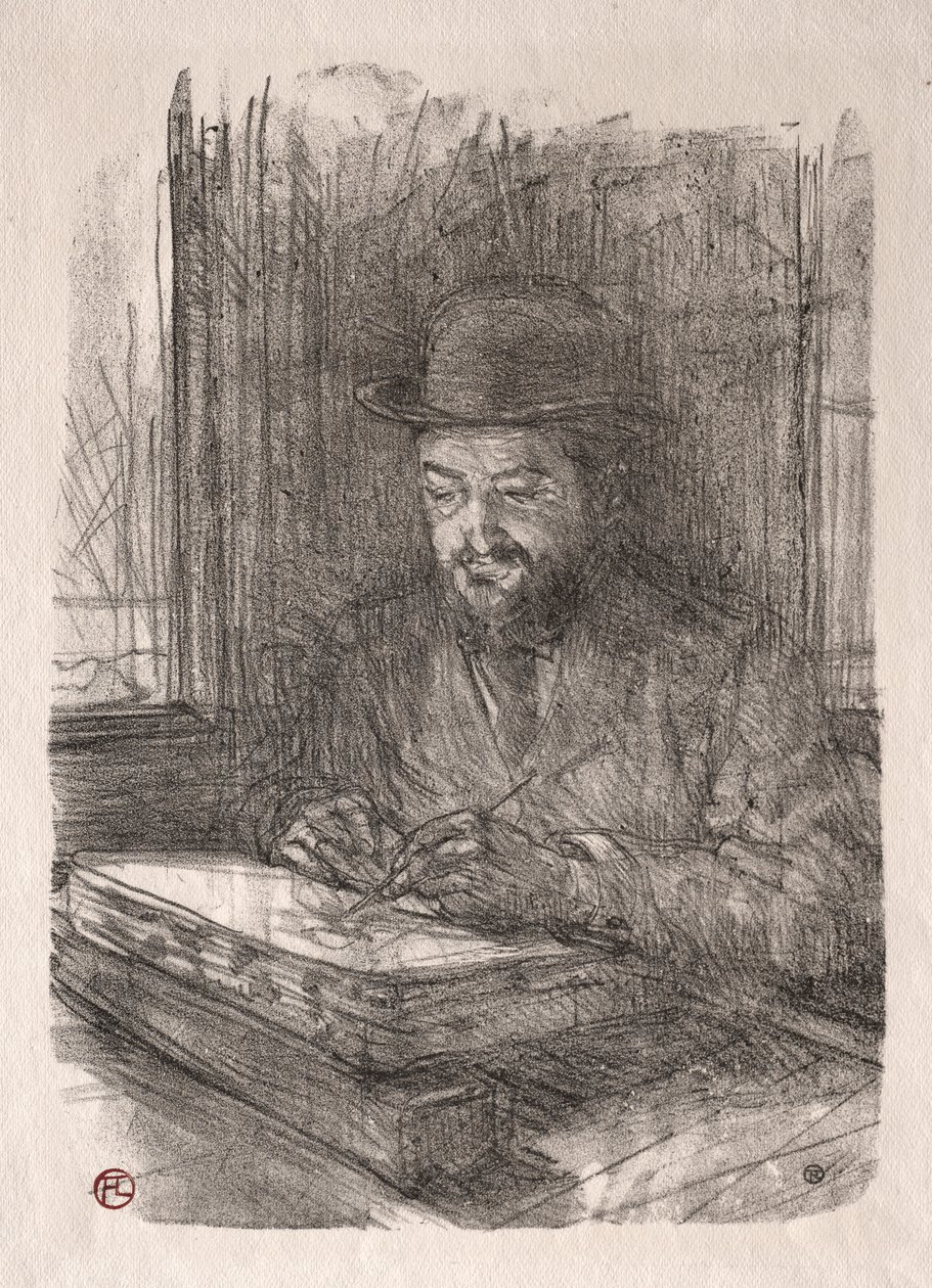 Dobrý litograf, 1898. od Henri de Toulouse Lautrec