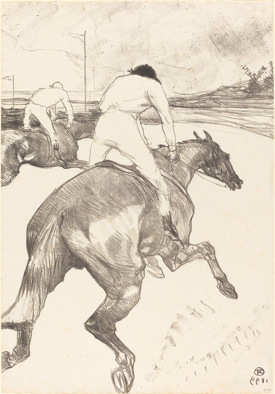 Žokej Le žokej, 1899. od Henri de Toulouse Lautrec