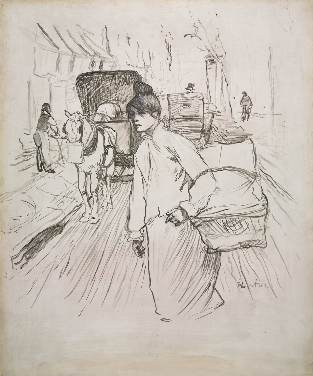Prádelna, 1888. od Henri de Toulouse Lautrec