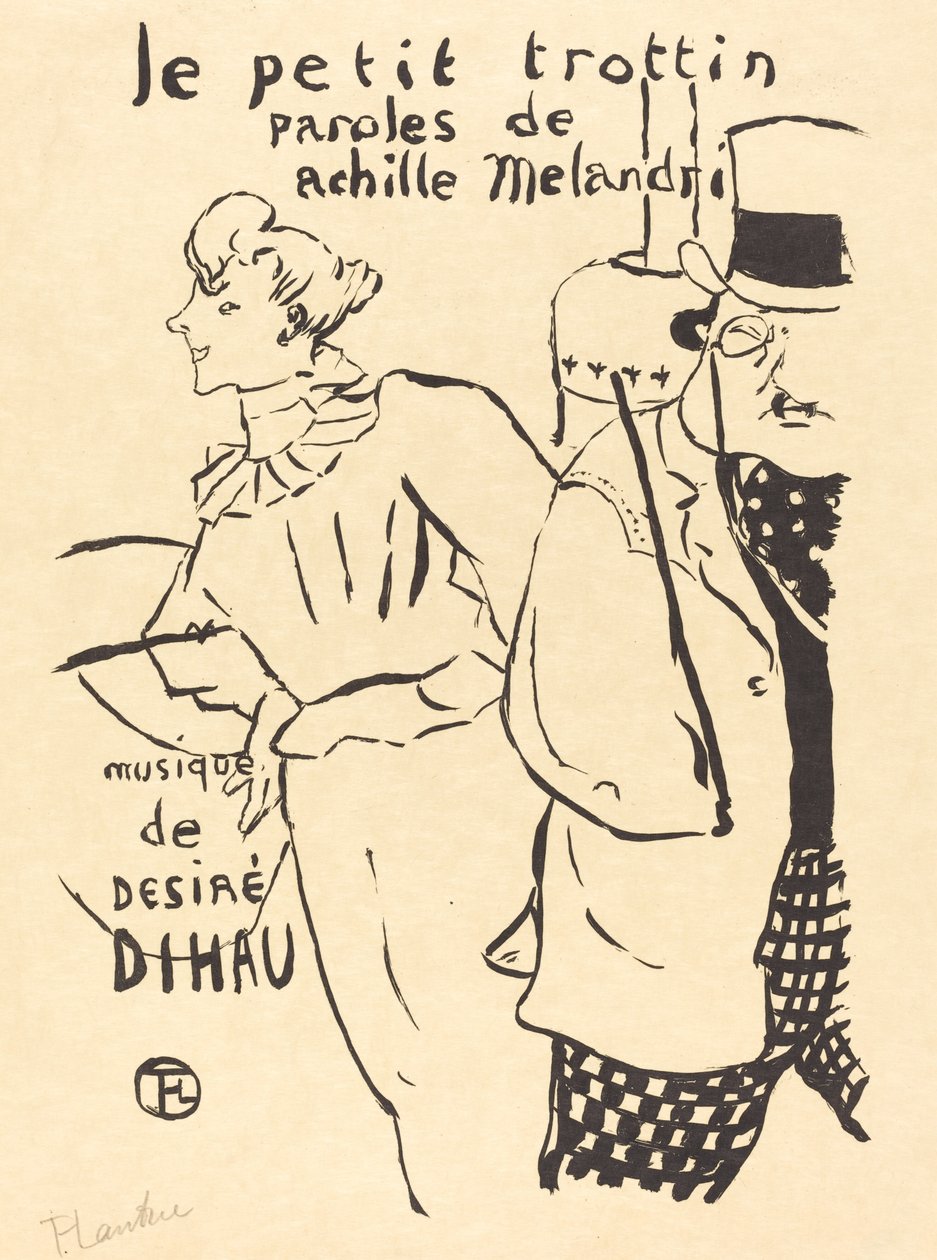 The Little Errand-Girl (Le petit trottin) od Henri de Toulouse Lautrec