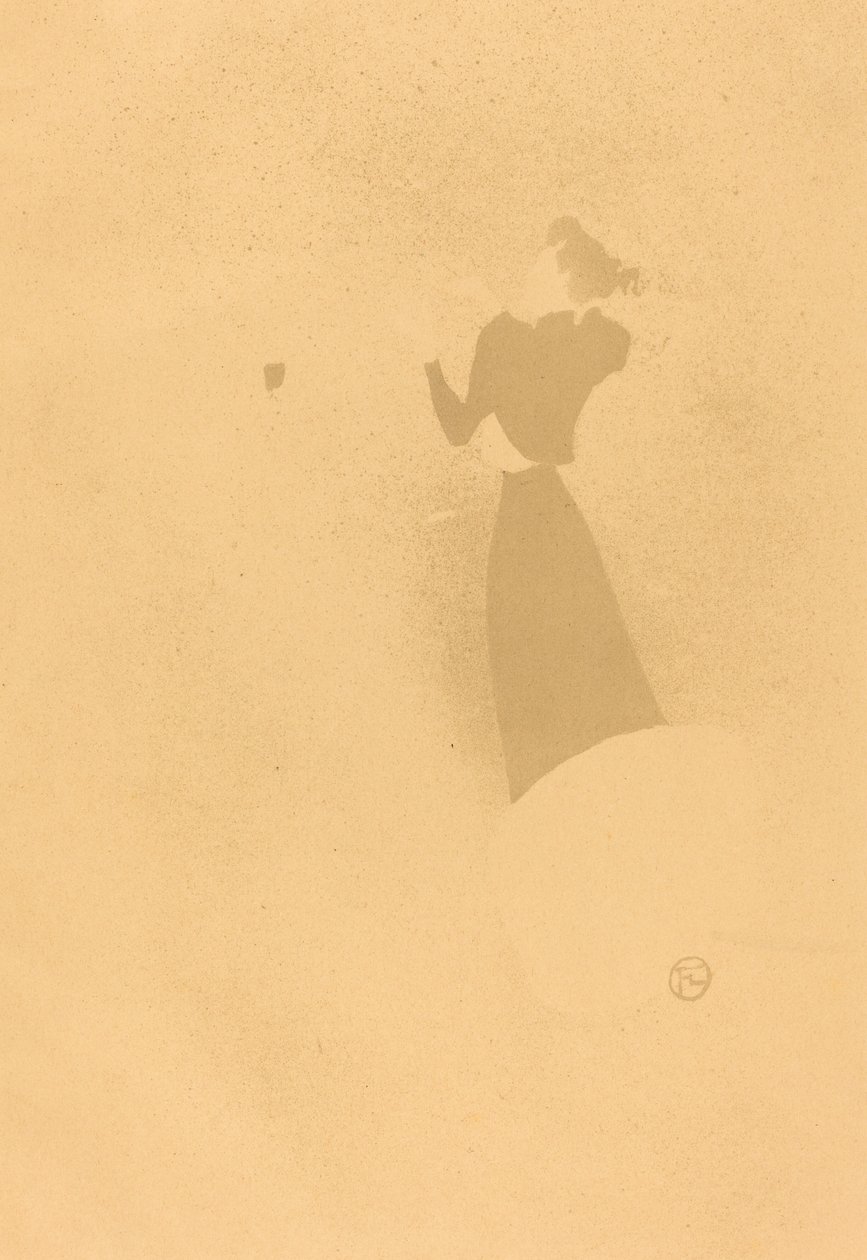The Milliner La Modiste - Renée Vert, 1893. od Henri de Toulouse Lautrec