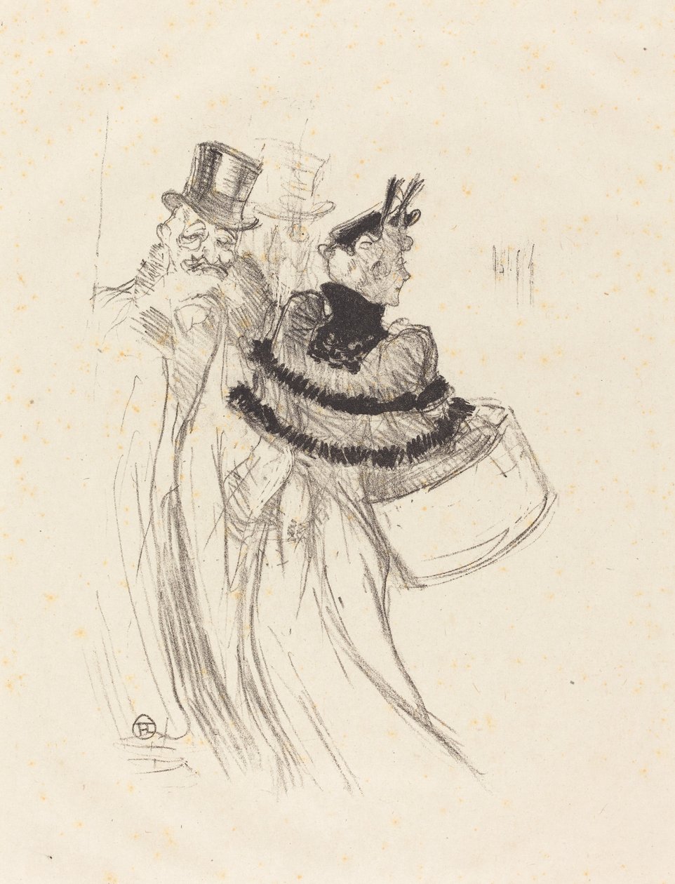 Staří pánové Staří pánové, 1894. od Henri de Toulouse Lautrec