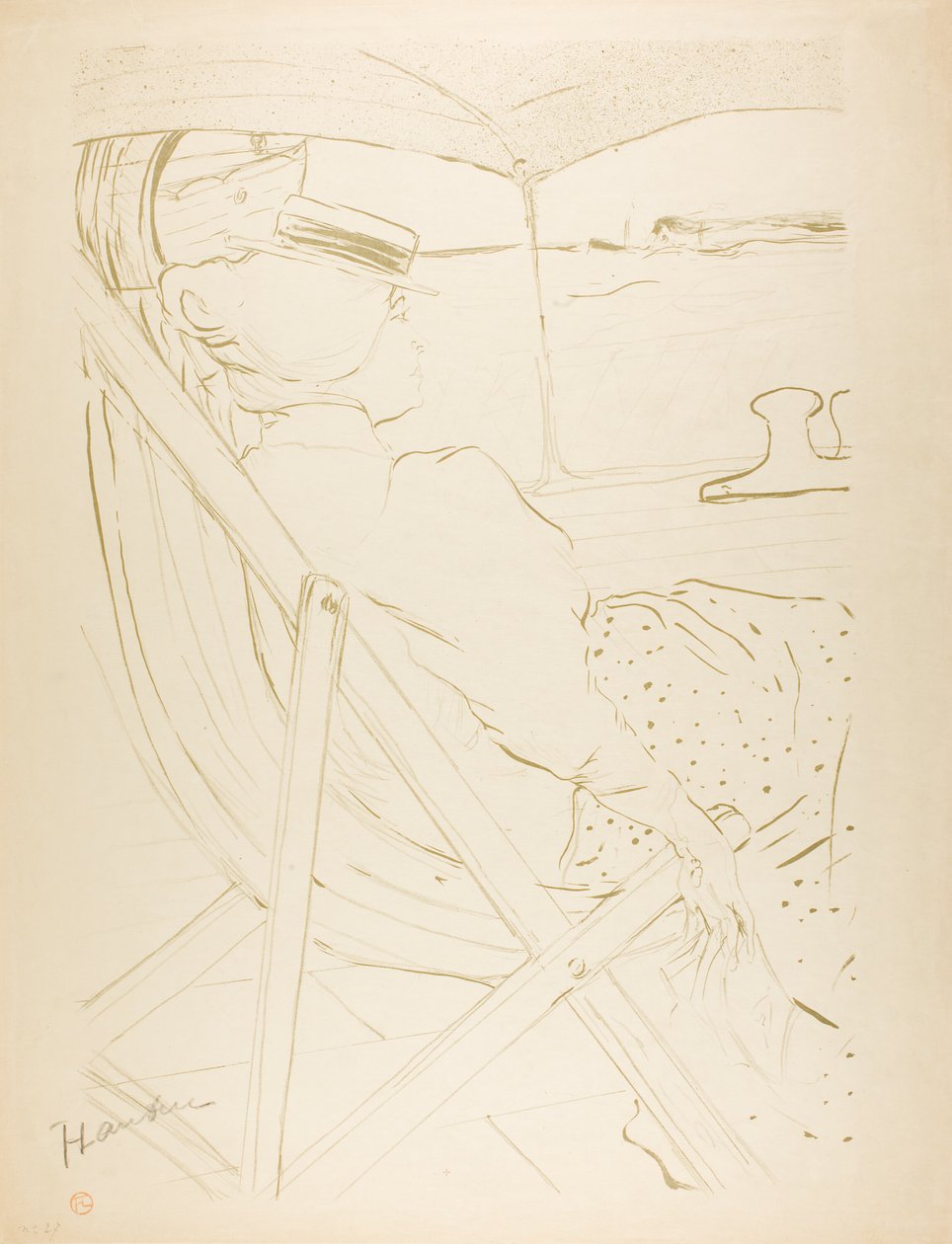 Cestující v kabině 54 – Plavba od Henri de Toulouse Lautrec