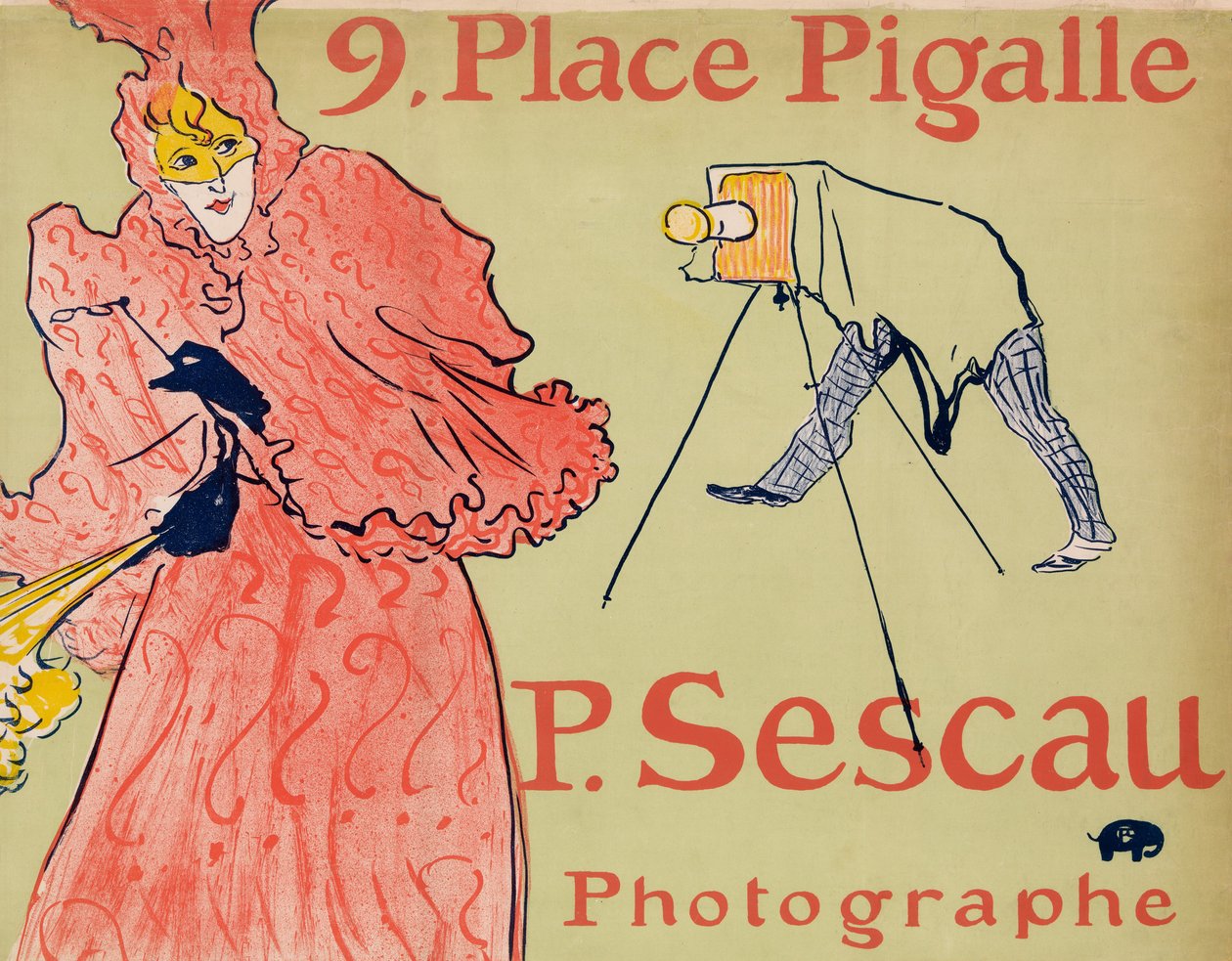Fotograf Sescau Fotograf Sescau, 1894., 1894. od Henri de Toulouse Lautrec