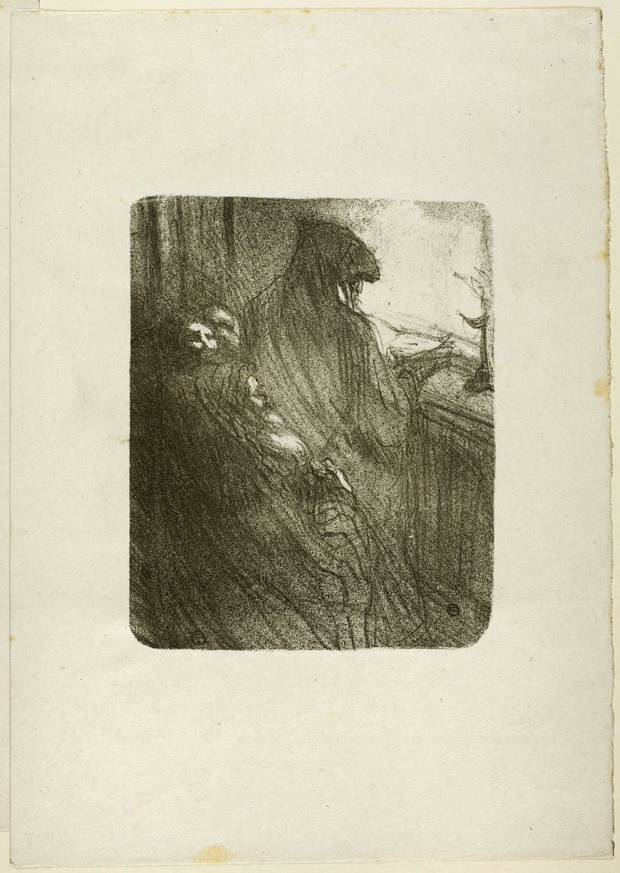 Modlitba polských Židů z Au Pied du Sinaï od Henri de Toulouse Lautrec