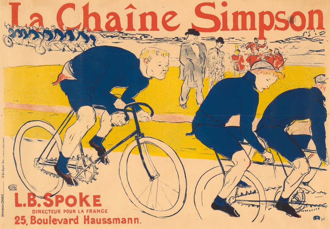 Simpsonův řetěz od Henri de Toulouse Lautrec