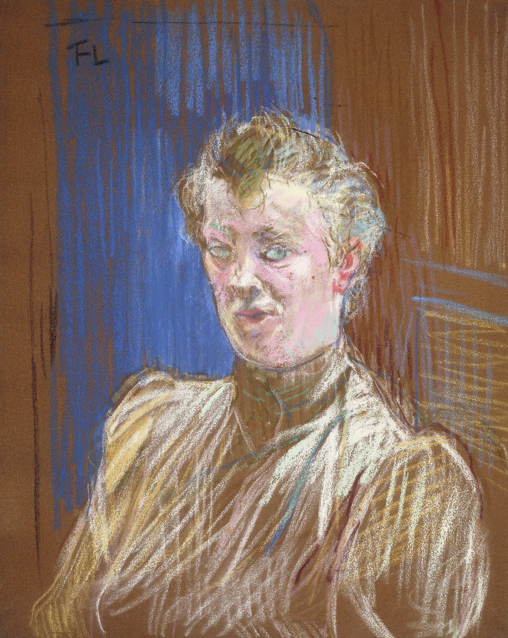 Kamenná Gabriela; La Pierreuse Gabrielle, 1893 od Henri de Toulouse Lautrec