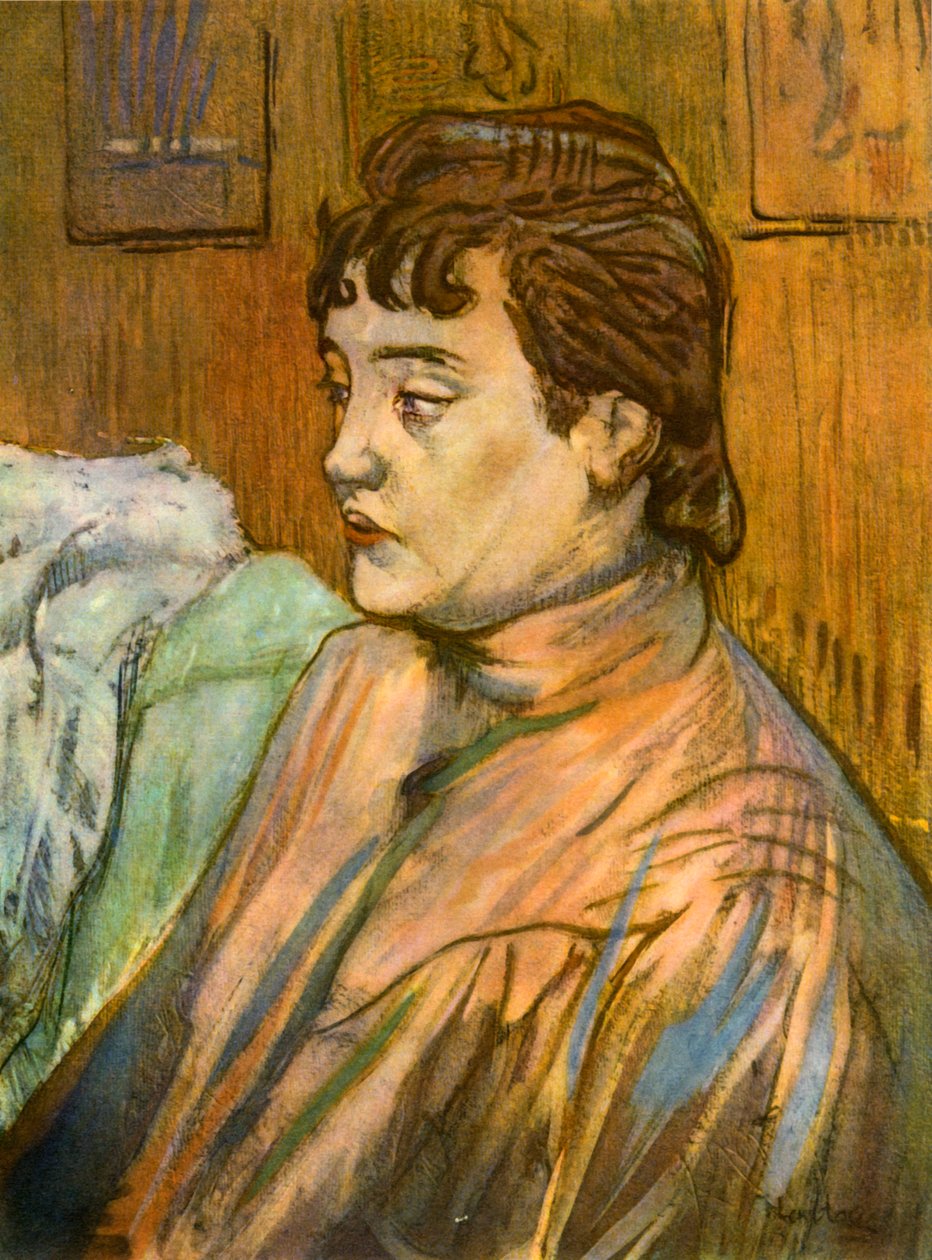 The Streetwalker, 1892-1894, 1937. od Henri de Toulouse Lautrec
