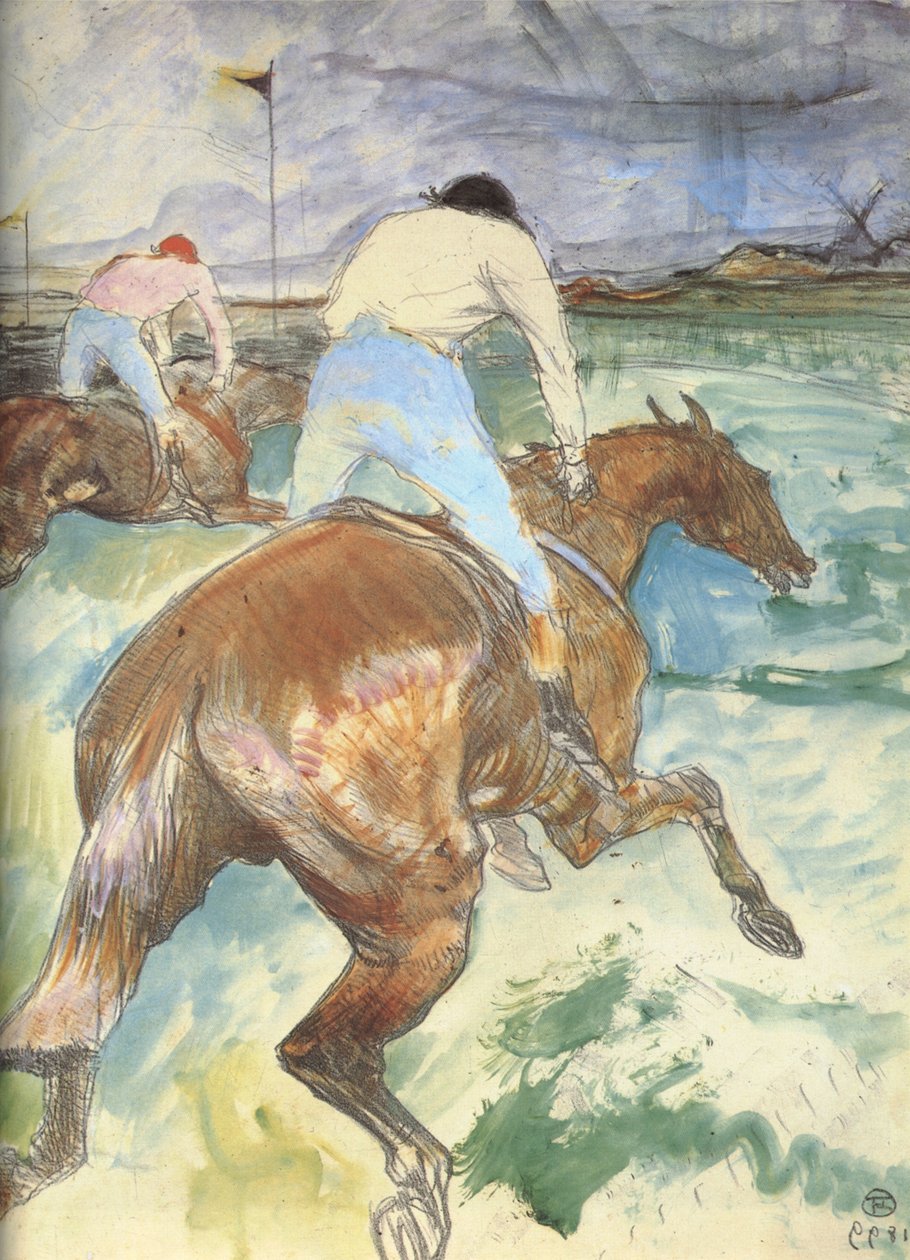 V jeho přirozeném prostředí od Henri de Toulouse Lautrec