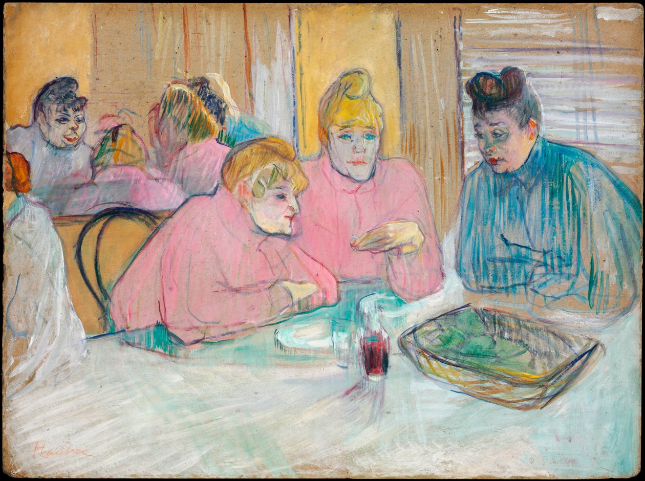 Tyto dámy v refektáři, 1893-94 od Henri de Toulouse Lautrec
