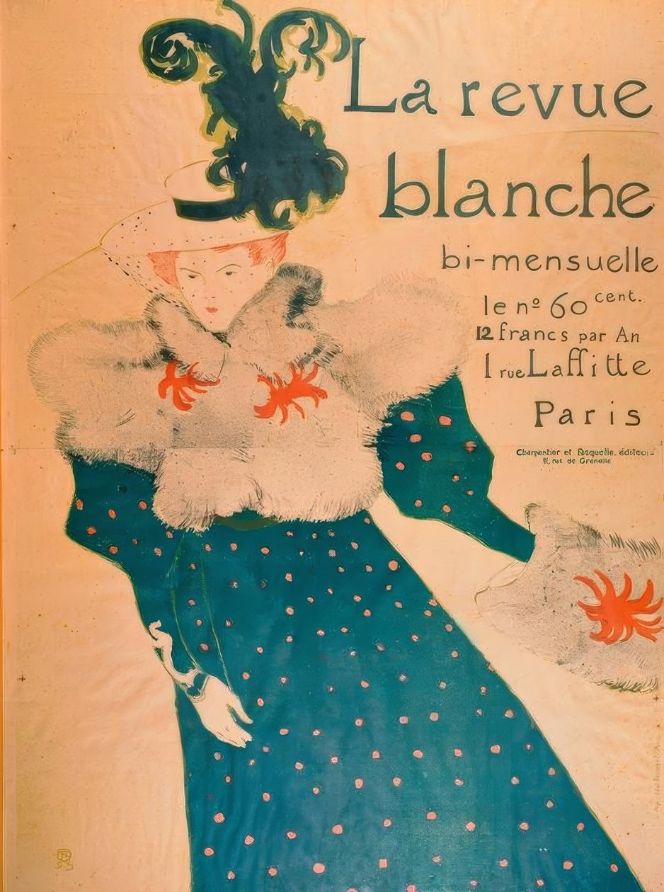 Toulouse-Lautrec / La Revue Blanche / 1895 od Henri de Toulouse Lautrec