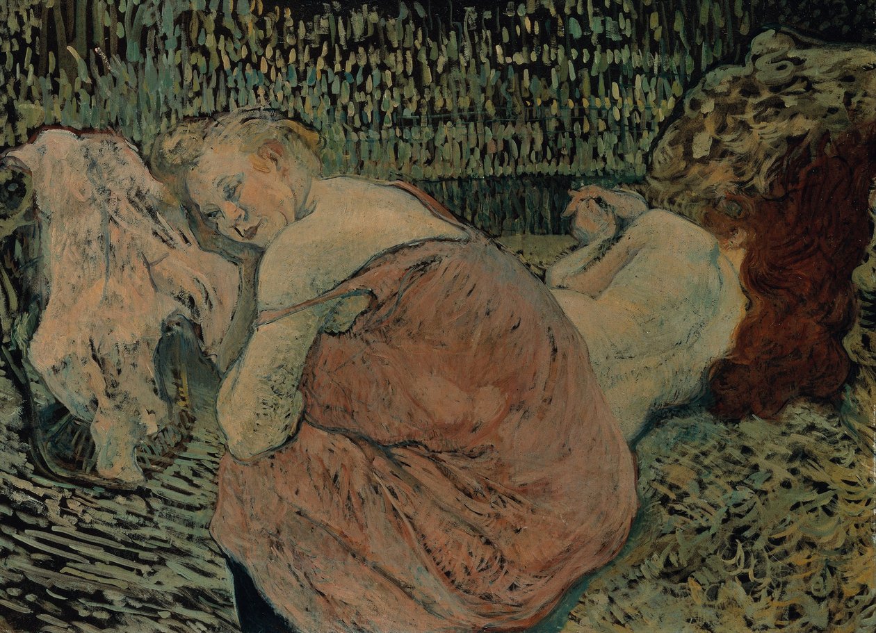 Dva přátelé, 1895 od Henri de Toulouse Lautrec