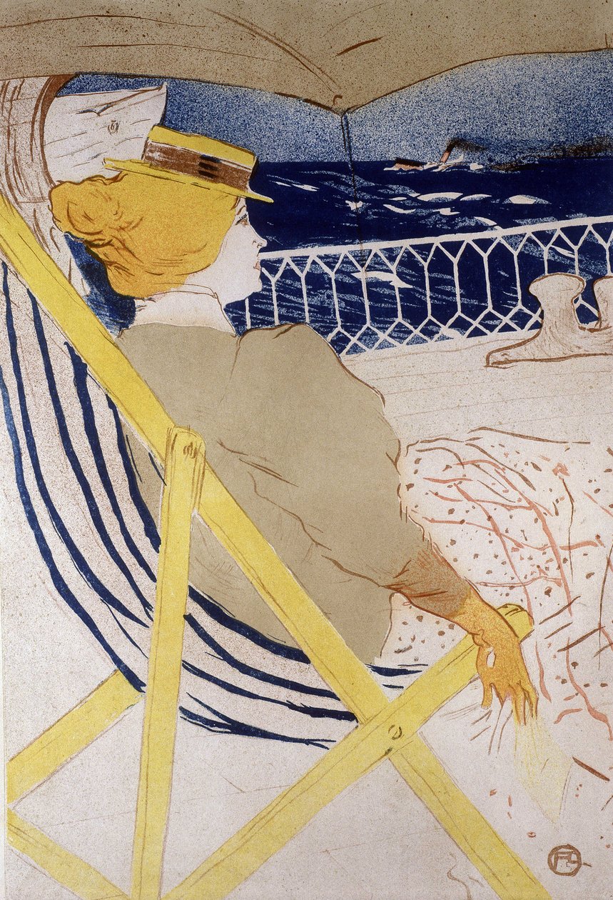 Nepojmenovaná. (litografie) od Henri de Toulouse Lautrec