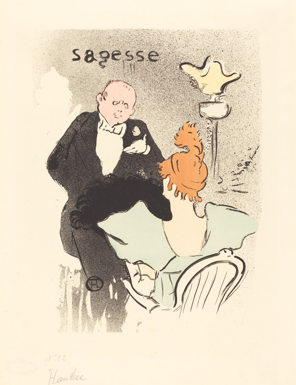 Moudrost od Henri de Toulouse Lautrec