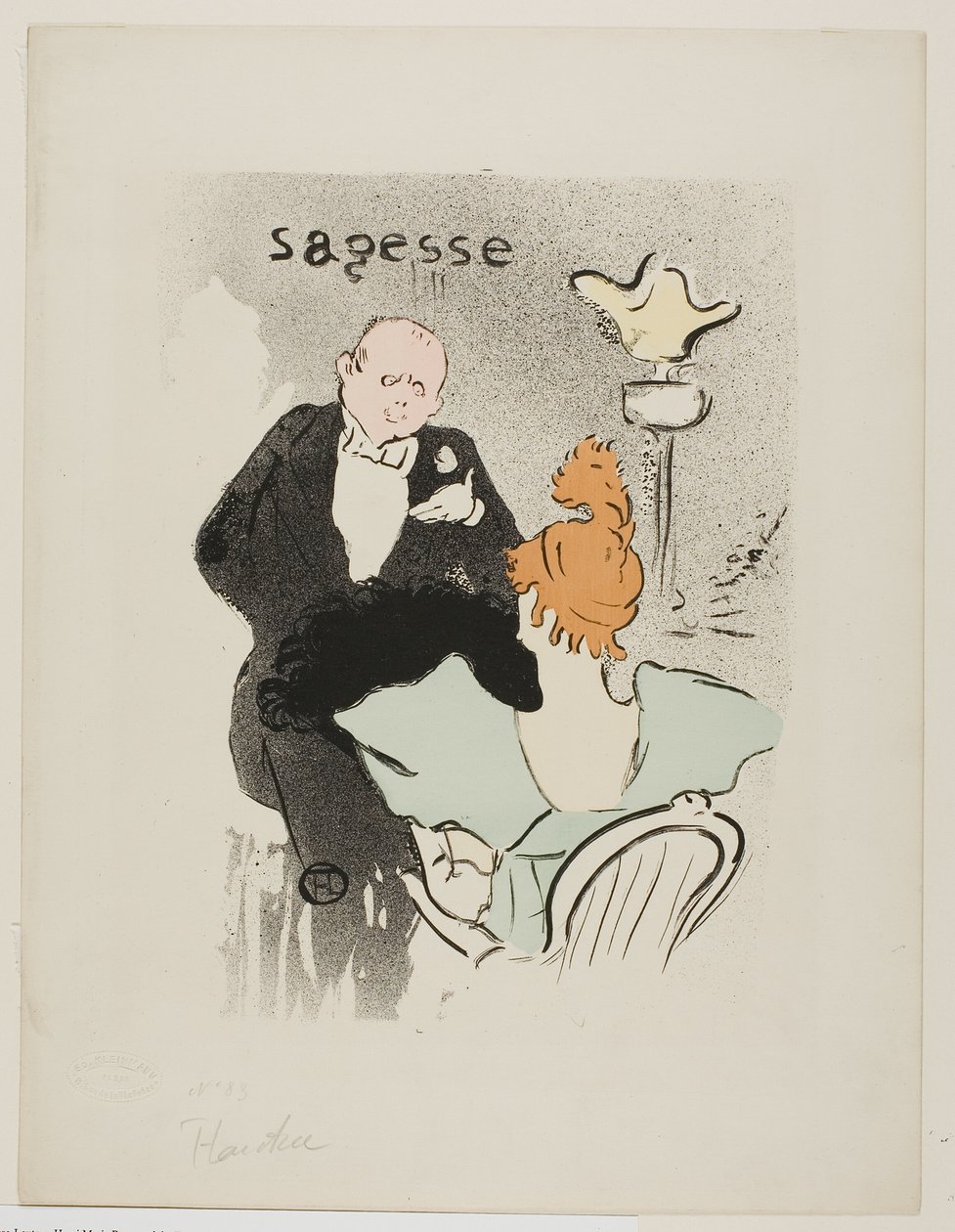 Moudrost od Henri de Toulouse Lautrec