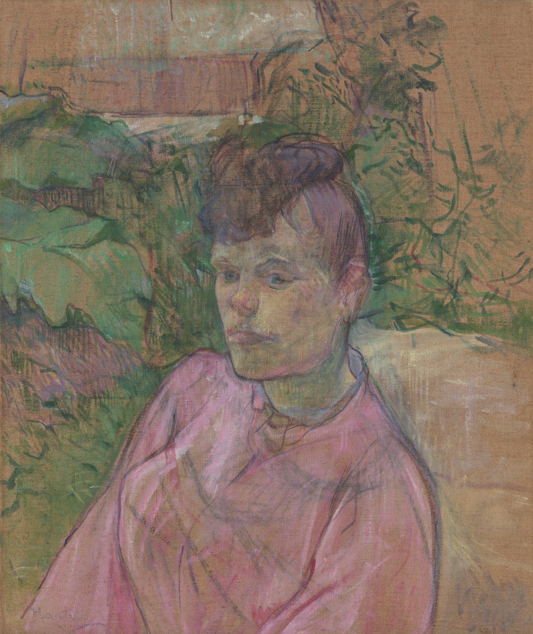 Žena v zahradě Monsieur Forest, 1889-91. od Henri de Toulouse Lautrec