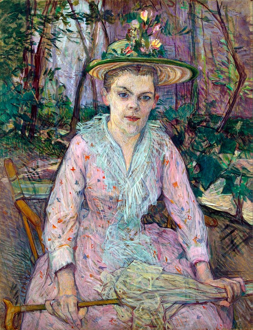 Žena s deštníkem, 1889. od Henri de Toulouse Lautrec