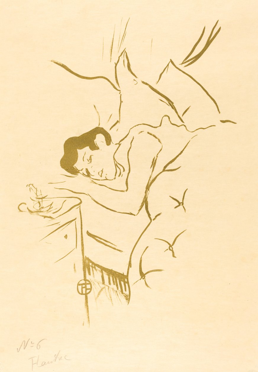 Vaše ústa (Ta bouche) od Henri de Toulouse Lautrec