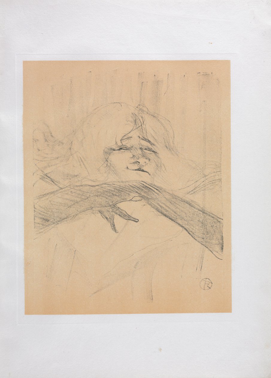 Yvette Guilbert-anglická série: Linger Longer Loo, 1898. od Henri de Toulouse Lautrec
