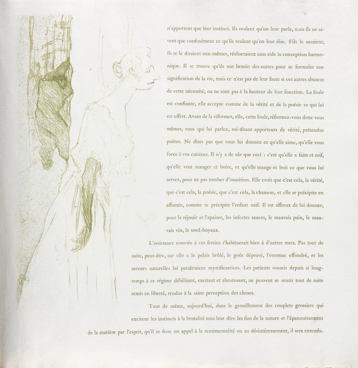Yvette Guilbert-Francouzská řada: č. 11 od Henri de Toulouse Lautrec