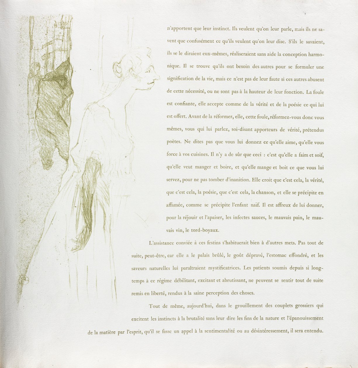 Yvette Guilbert-francouzská řada: č. 11, 1894. od Henri de Toulouse Lautrec