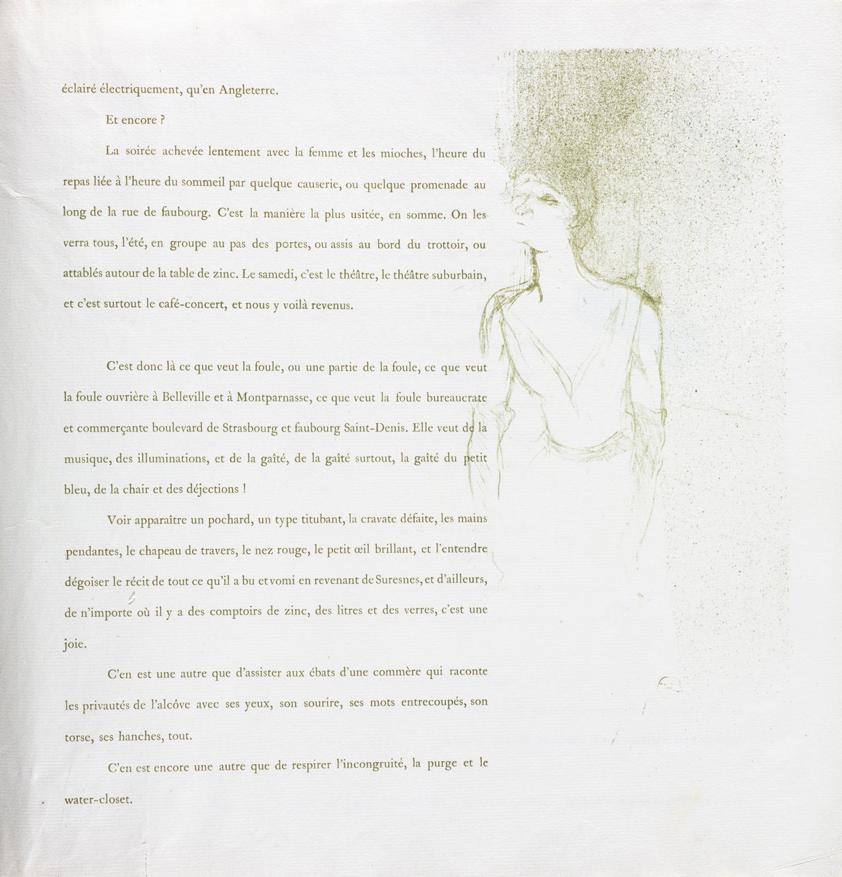 Yvette Guilbert-francouzská řada: č. 9, 1894. od Henri de Toulouse Lautrec