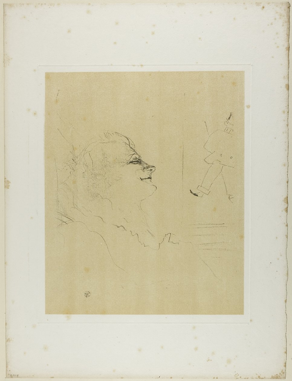 Yvette Guilbert-Pessima, od Yvette Guilbert od Henri de Toulouse Lautrec