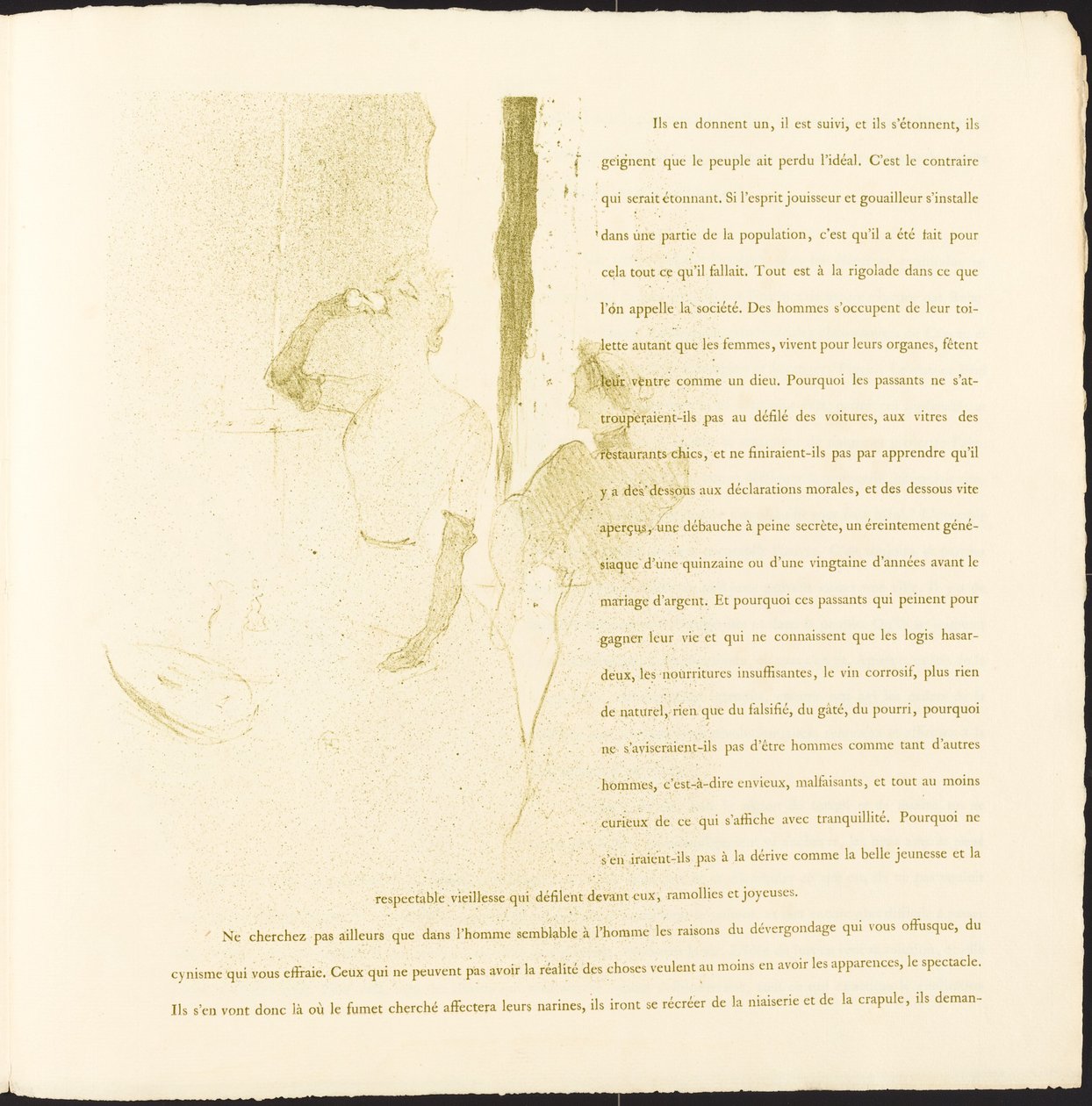 Yvetta Guilbertová od Henri de Toulouse Lautrec