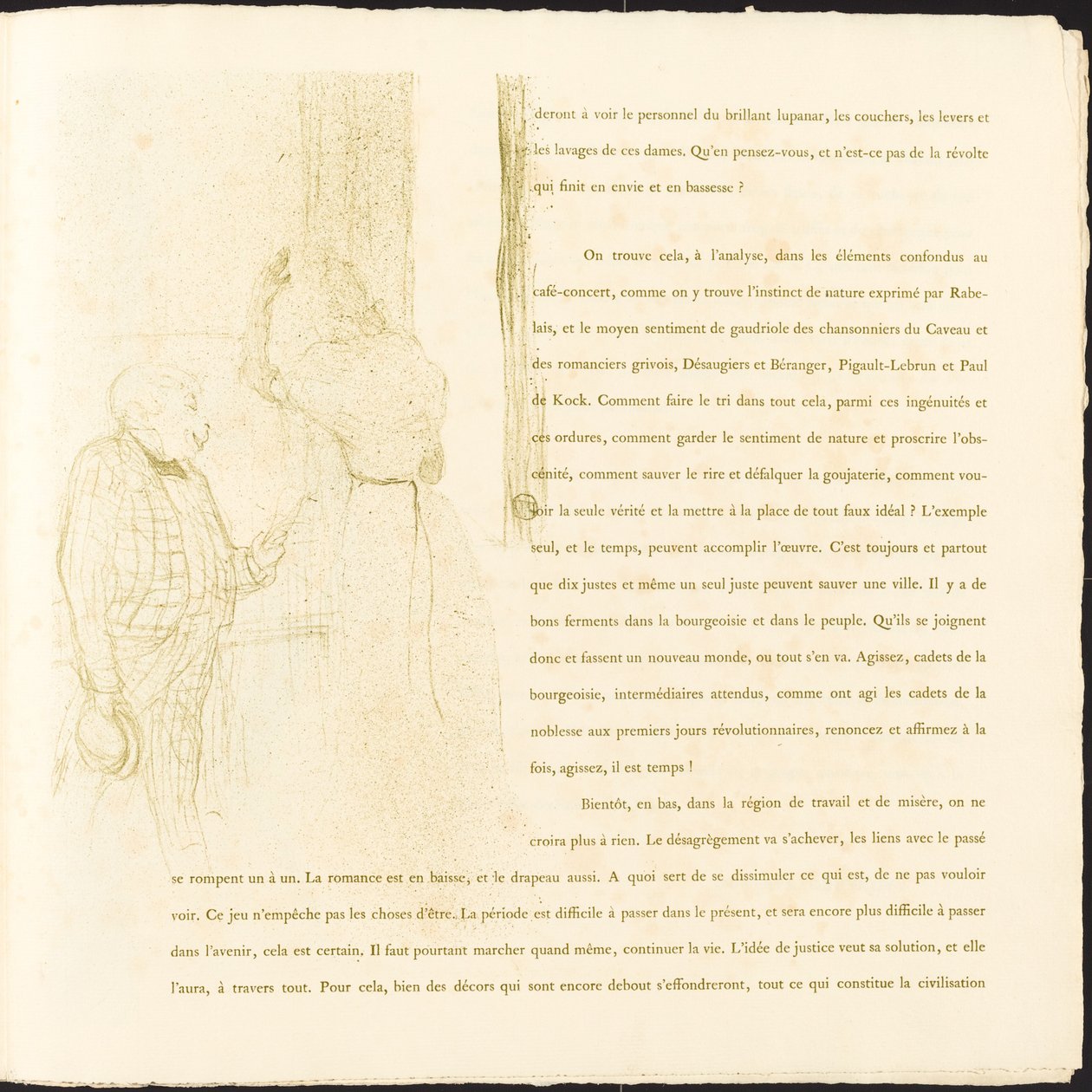 Yvetta Guilbertová od Henri de Toulouse Lautrec