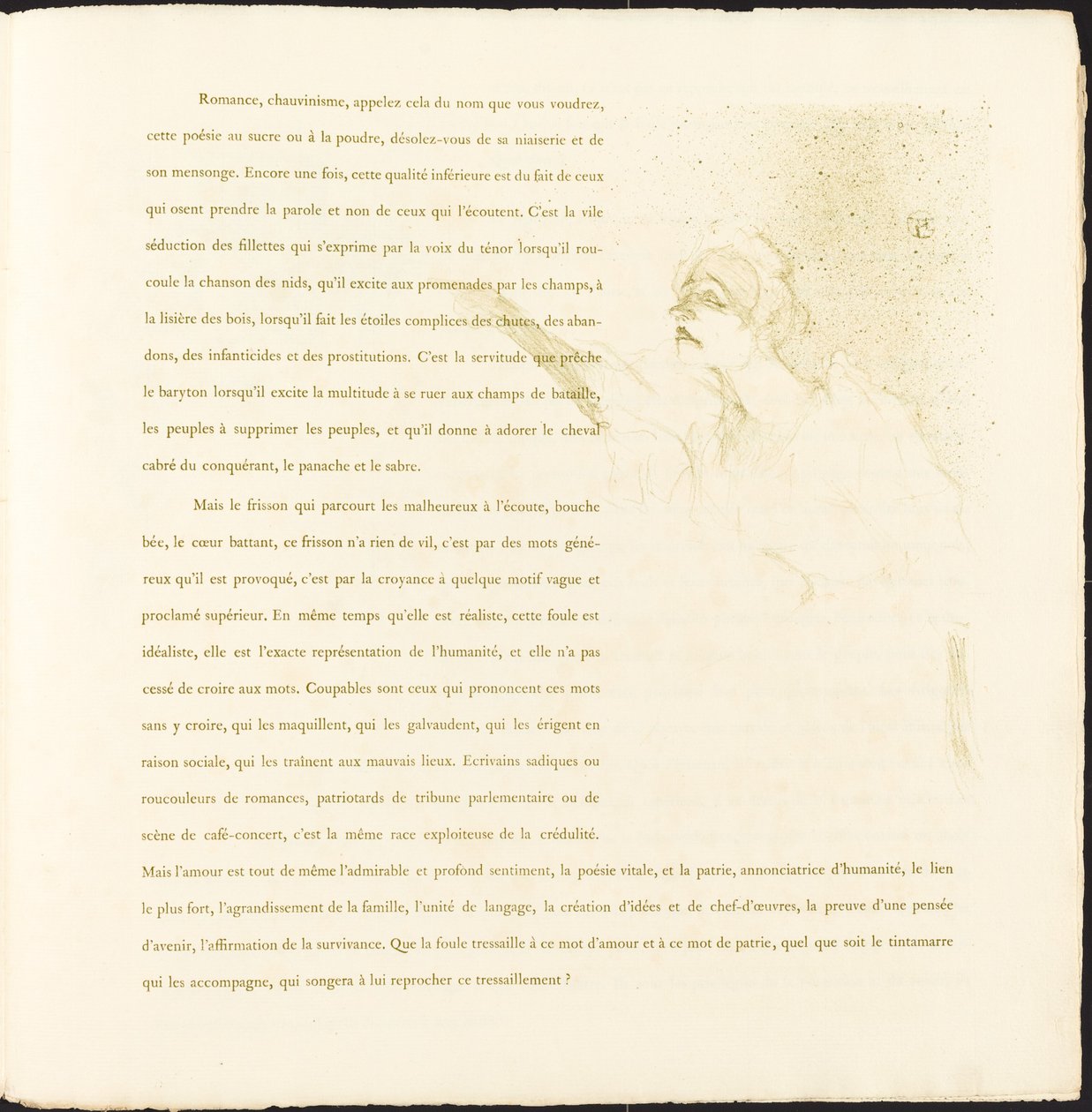 Yvetta Guilbertová od Henri de Toulouse Lautrec