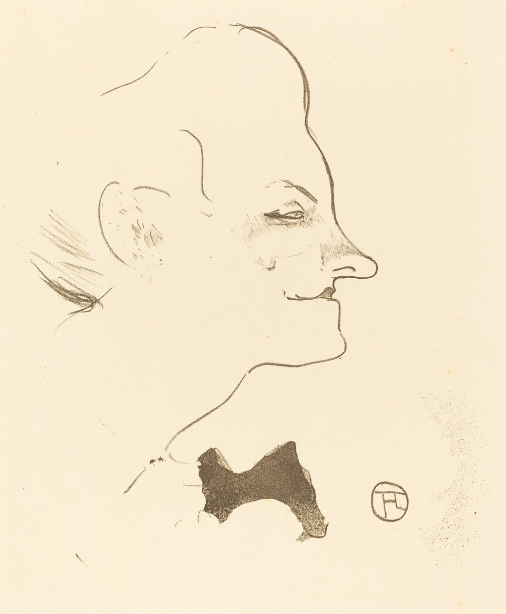 Yvetta Guilbertová od Henri de Toulouse Lautrec