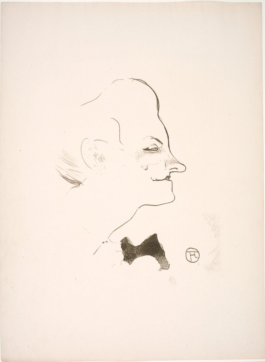 Yvetta Guilbertová od Henri de Toulouse Lautrec