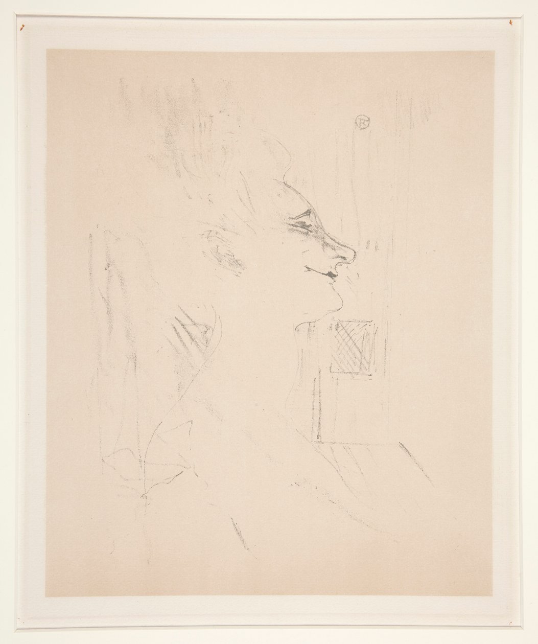 Yvette Guilbert, od Henri de Toulouse Lautrec