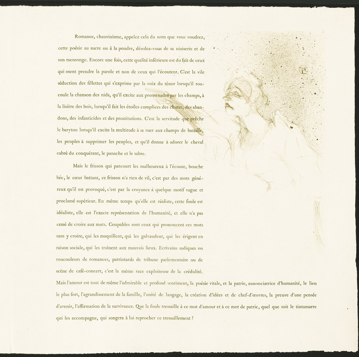 Yvette Guilbert od Henri de Toulouse Lautrec