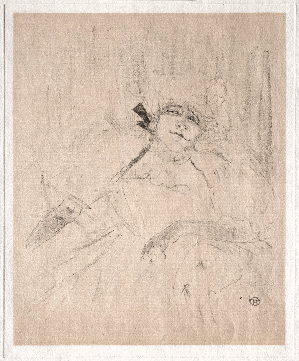 Yvette Guilbert: Stará píseň od Henri de Toulouse Lautrec