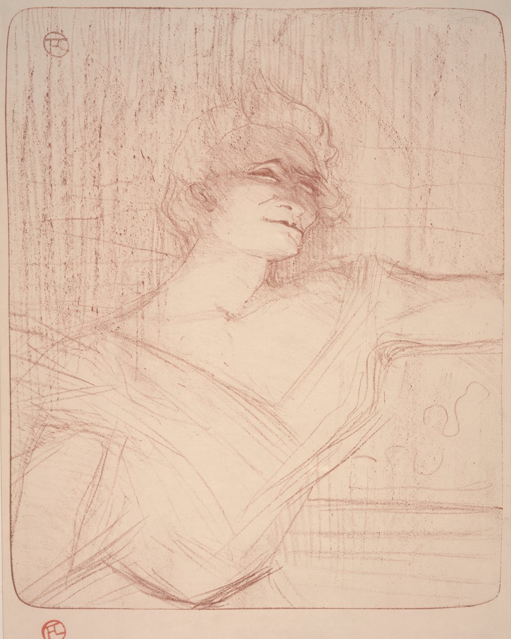 Yvette Guilbert, La Glu od Henri de Toulouse Lautrec