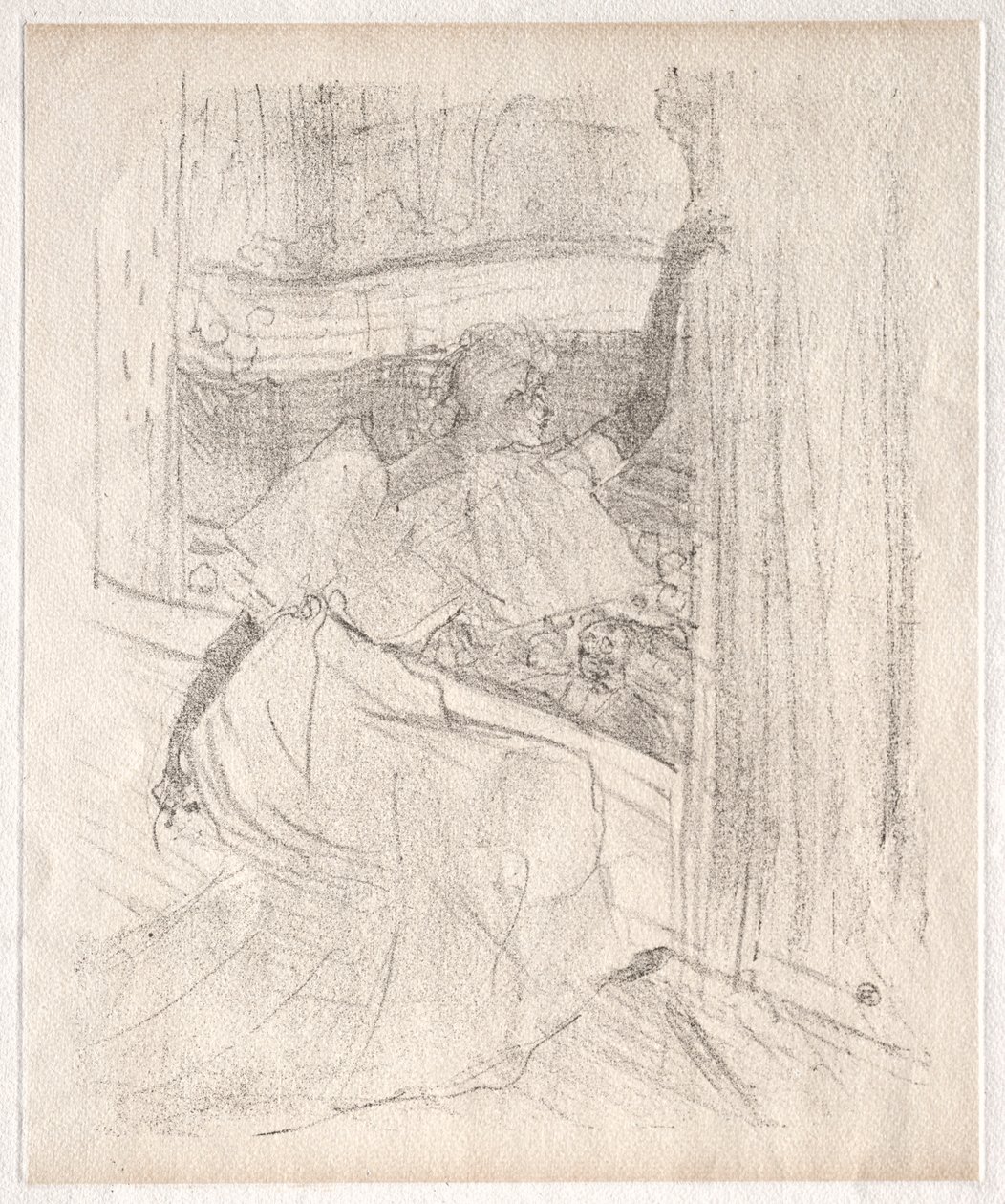 Yvette Guilbert: Zdravím publikum, 1898. od Henri de Toulouse Lautrec