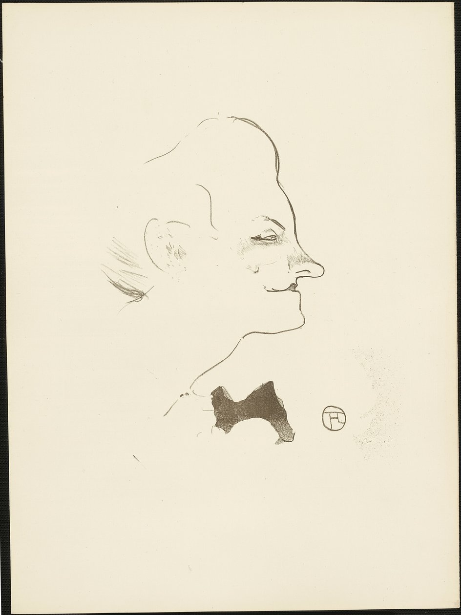 Yvette Guilbert, od Le Café-Concert od Henri de Toulouse Lautrec