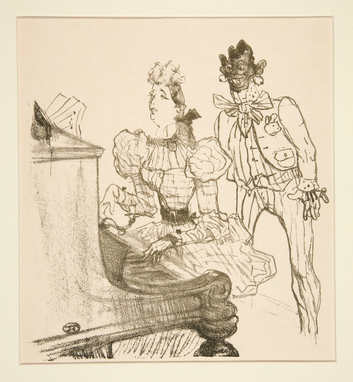 Zamboula-Polka od Henri de Toulouse Lautrec